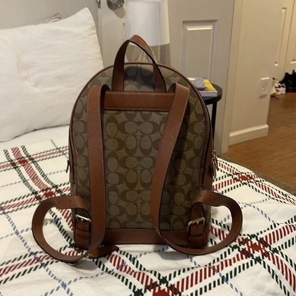 COACH Kenley Backpack In Signature with Stripe